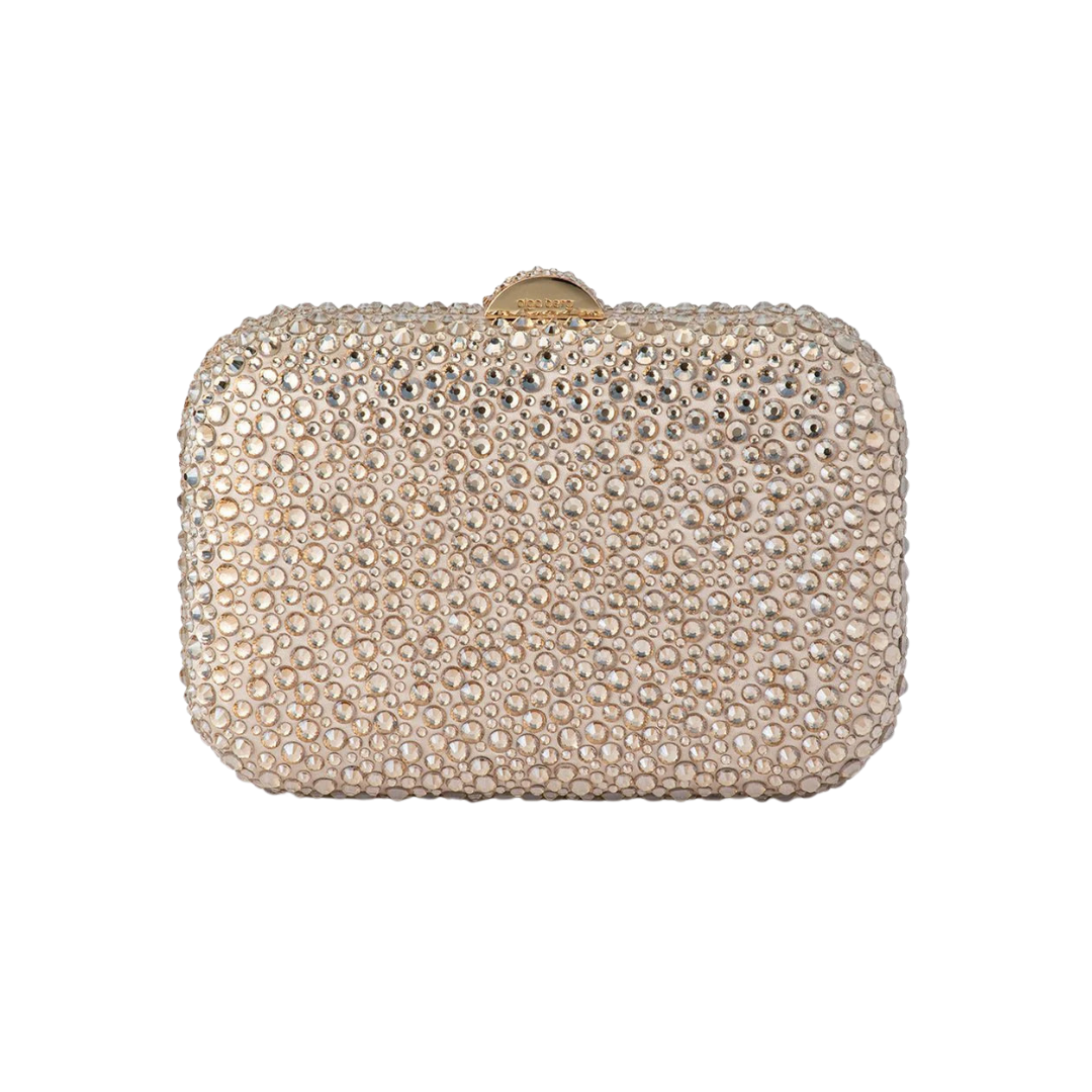 Casey Encrusted Clutch - Pastel