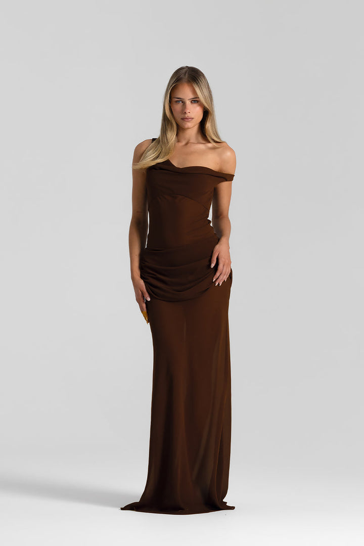 Cadence Gown - Espresso