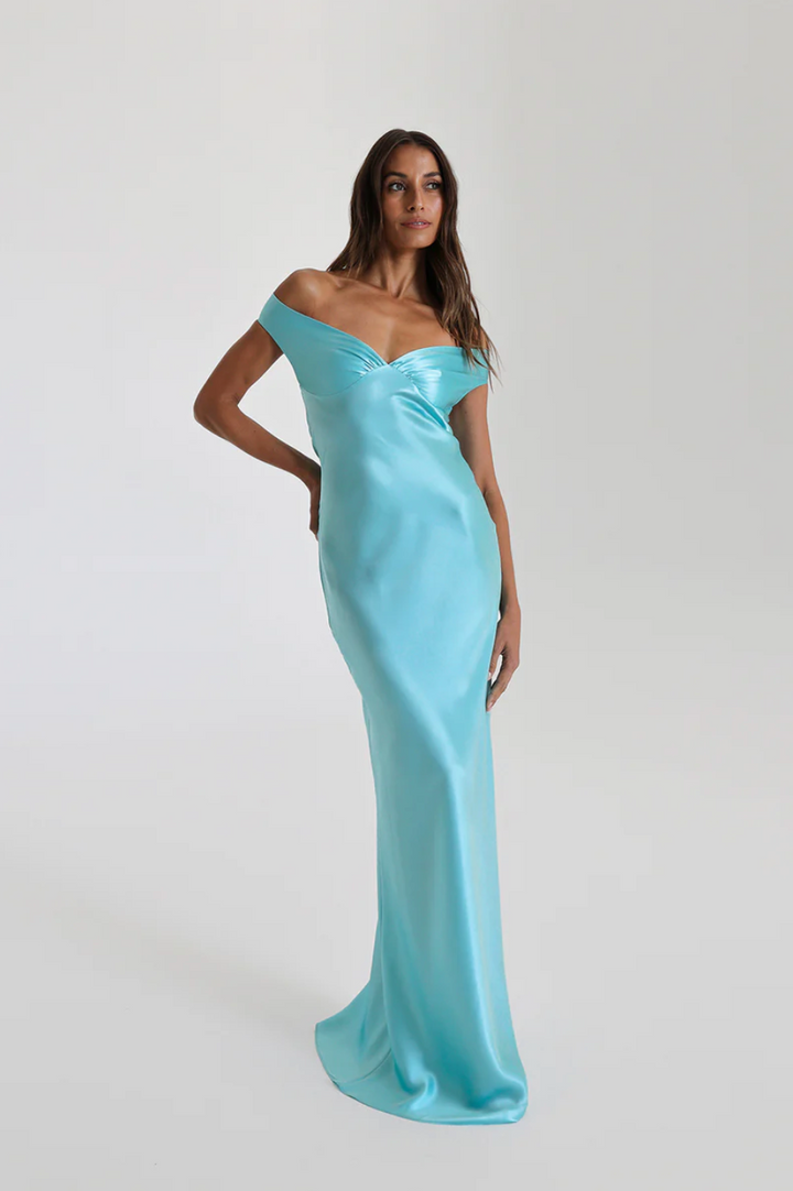 Bridget Gown - Turquoise