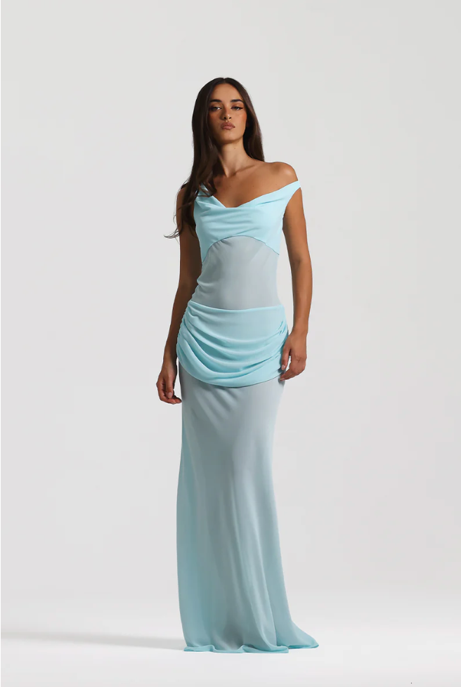 Cadence Gown - Baby Blue