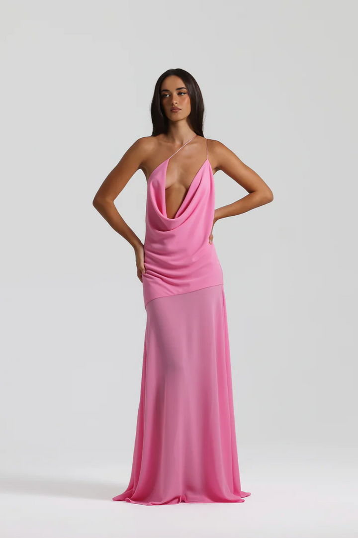 Dimity Gown - Candy Pink